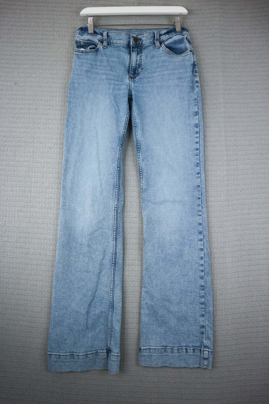 Wrangler Flare Jeans Light Wash Denim Women's 29W Vintage Y2K